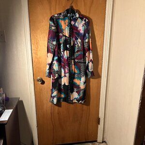Antonio Melani  button front shirt dress size 6